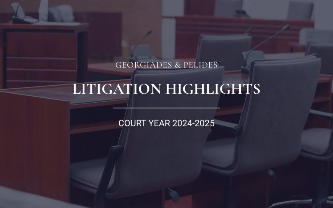 Litigation Highlights for the Court Year 2024-2025