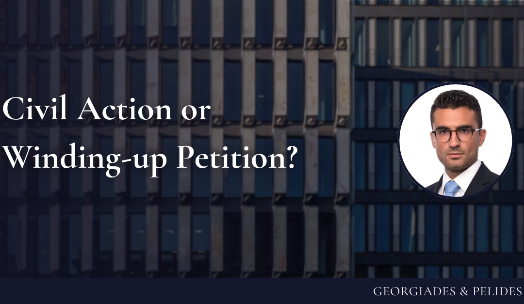 Civil Action or Winding-up Petition?
